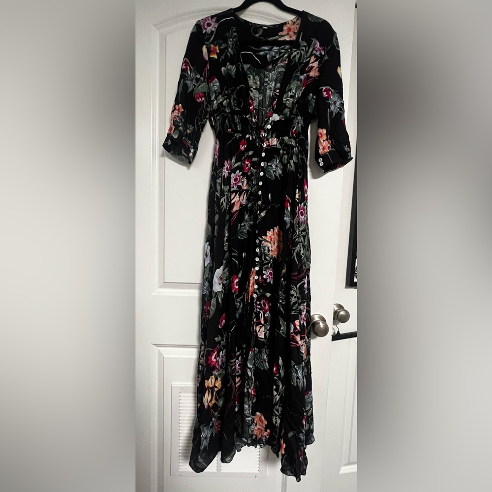 LONG - Floral Formal Dress